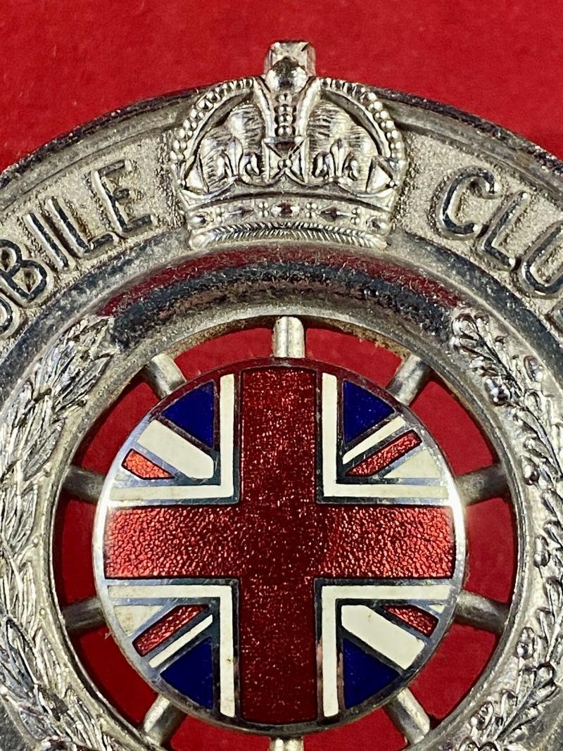 Fine RAC 'Type 6' Car Badge with Bar Mount Clamp Fitting - 1932 to 1937 — image 3