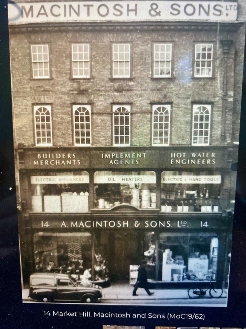 Rare Antique Retraceable 1.5' Miniature Tape Measure Advertising A. MCINTOSH & SONS LTD of Cambridge c1890 — image 10