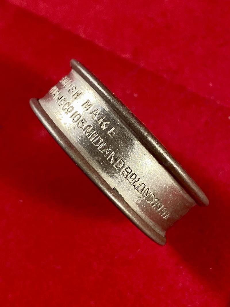 Rare Antique Retraceable 1.5' Miniature Tape Measure Advertising A. MCINTOSH & SONS LTD of Cambridge c1890 — image 5