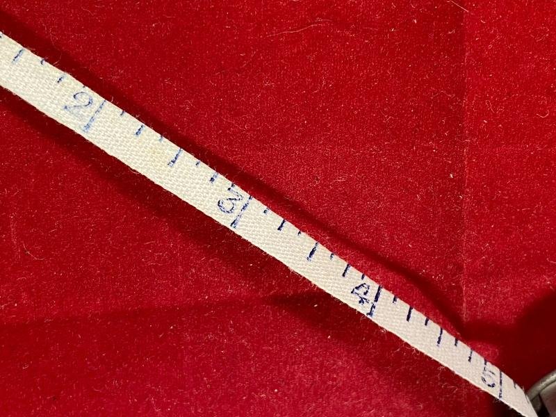 Rare Antique Retraceable 1.5' Miniature Tape Measure Advertising A. MCINTOSH & SONS LTD of Cambridge c1890 — image 6