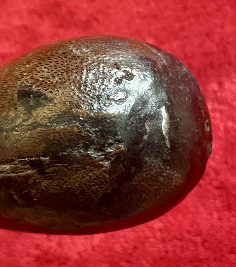 Antique Victorian Truncheon or Billy Club with a Bulbous Shaped Lead Weighted Head c1870 — image 6