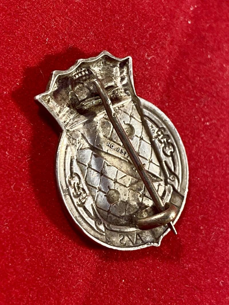 Scarce WW2 Royal Navy Patrol Service Minesweepers & Anti-Submarine - M/S A/S – Silver Badge — image 5