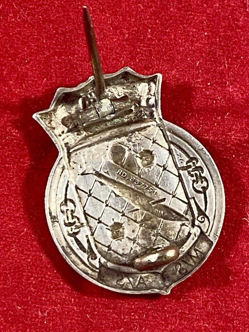 Scarce WW2 Royal Navy Patrol Service Minesweepers & Anti-Submarine - M/S A/S – Silver Badge — image 6
