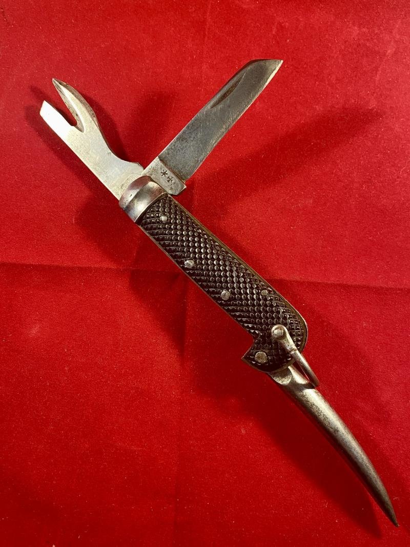WW2 British Army Three-Piece Clasp or Jack Knife by Joseph Rodgers of Sheffield dated 1942 — image 2