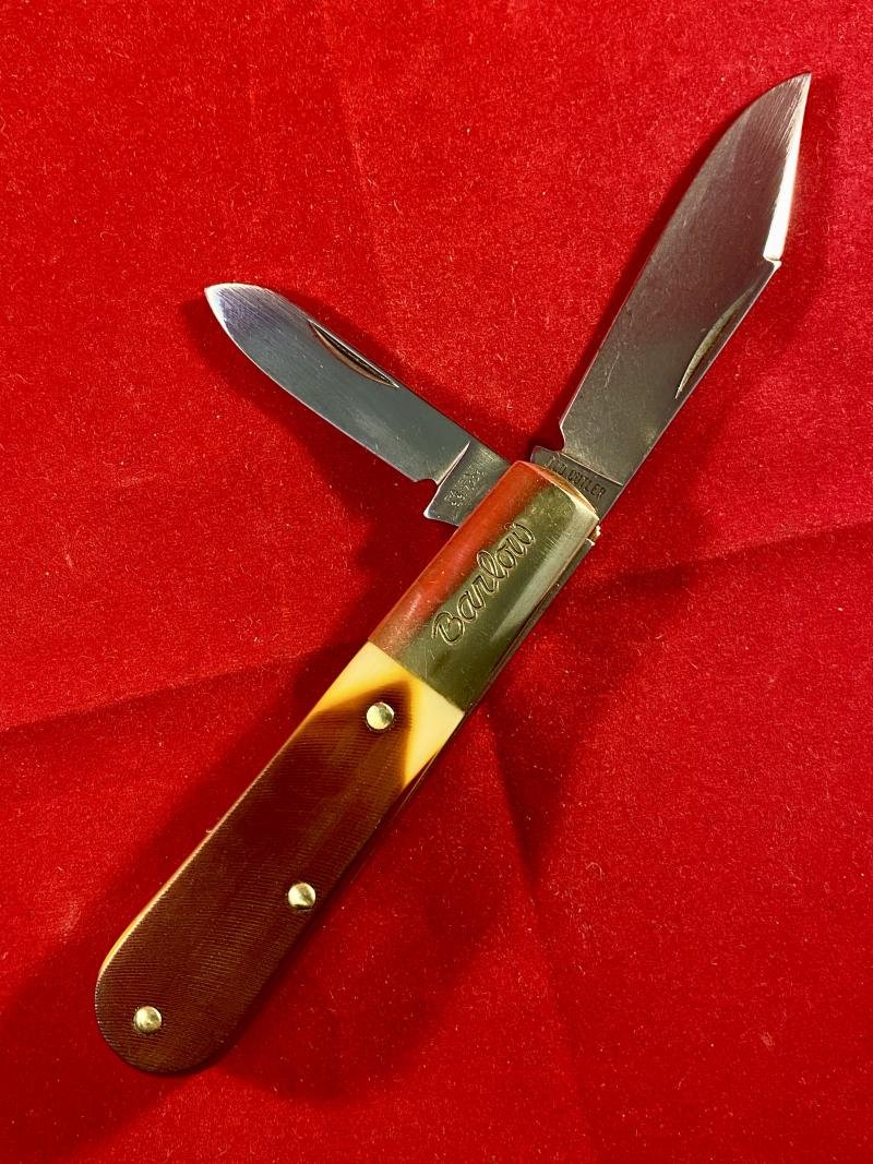 Near Mint Vintage – OLD CUTLER U.S.A. - Double Bladed Pocket Knife by Barlow — image 2