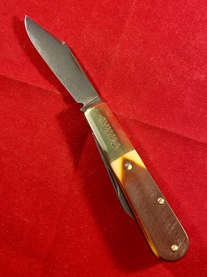 Near Mint Vintage – OLD CUTLER U.S.A. - Double Bladed Pocket Knife by Barlow — image 3
