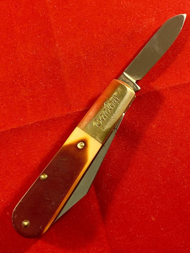 Near Mint Vintage – OLD CUTLER U.S.A. - Double Bladed Pocket Knife by Barlow — image 7