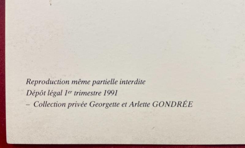 Rare Commemorative D-Day Landing Postcard from the Famous Pegasus Bridge Café signed by Major John Howard DSO c1980 — image 7