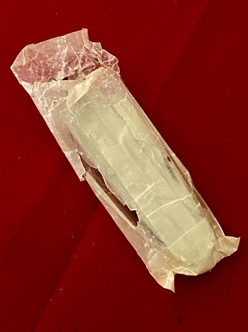 Vintage Unused British Army Folding Two-Piece Stainless Steel Clasp or Jack Knife Dated 1952 with Original Waxed Paper Wrapping — image 9