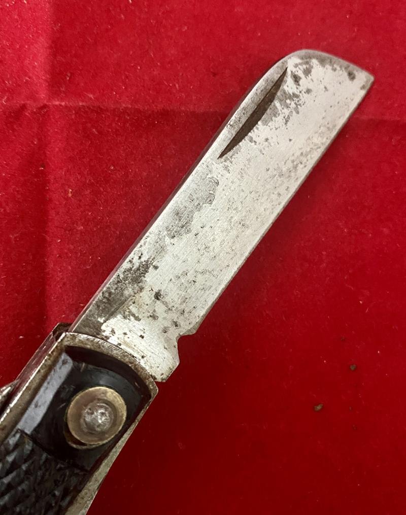 Vintage Belgian Military Three-Piece Clasp or Jack Knife by A.B.L. COLIN WINAND dated 1951 — image 5