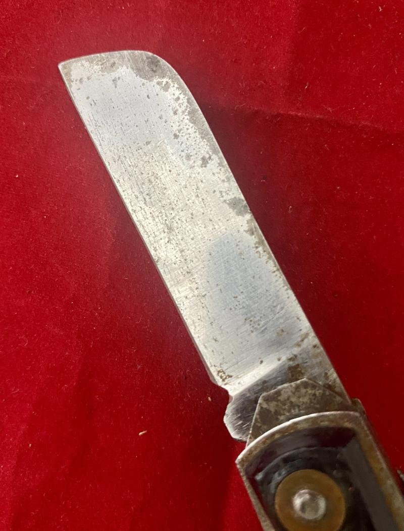 Vintage Belgian Military Three-Piece Clasp or Jack Knife by A.B.L. COLIN WINAND dated 1951 — image 6