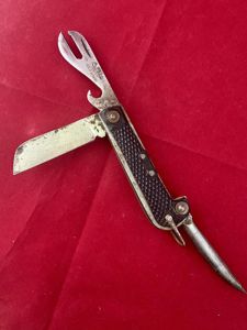 Vintage Belgian Military Three-Piece Clasp or Jack Knife by A.B.L. …
