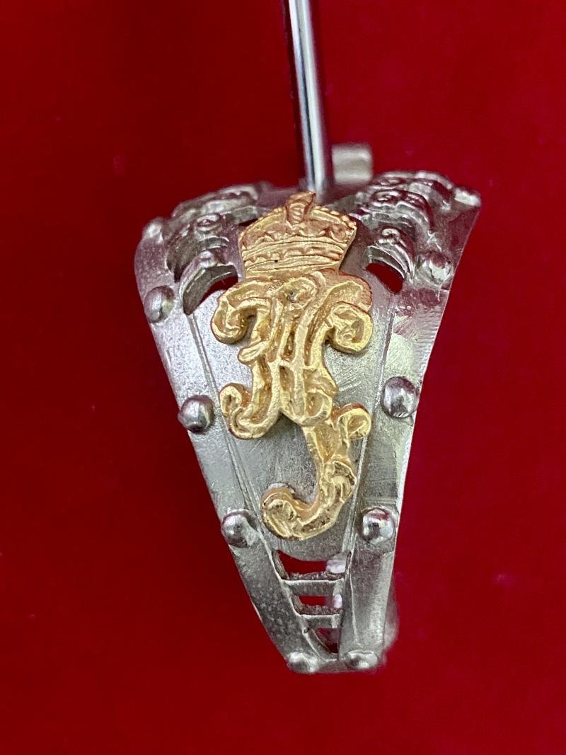 Rare Miniature Household Cavalry Officers Sword by Wilkinson Sword with Presentation Box and Wooden Display Plinth — image 8