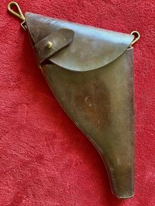 Original WW1 British Officers Private Purchase Leather Revolver Holster with …