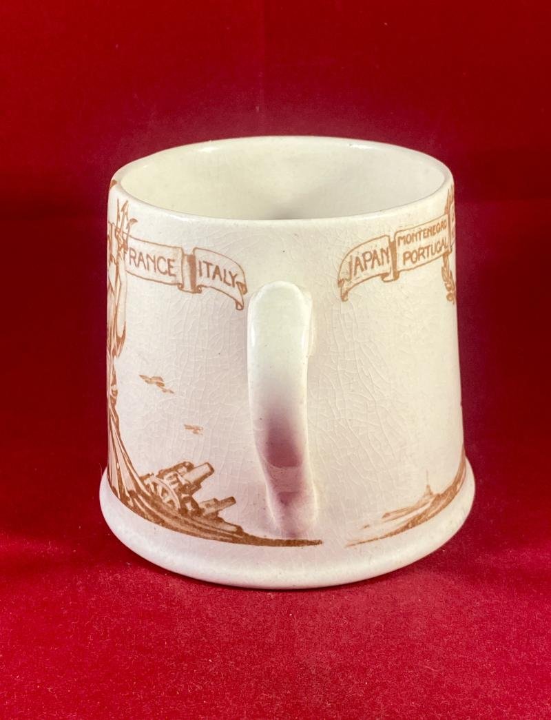 WW1 1919 Victory & Peace Commemorative China Mug by Royal Doulton — image 4