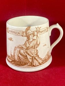WW1 1919 Victory & Peace Commemorative China Mug by Royal …