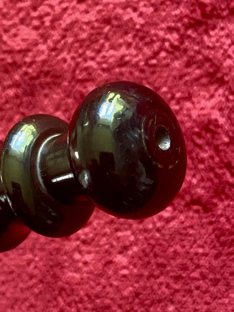 Beautiful Original Vintage Lignum Vita British Police Truncheon c1950 — image 5