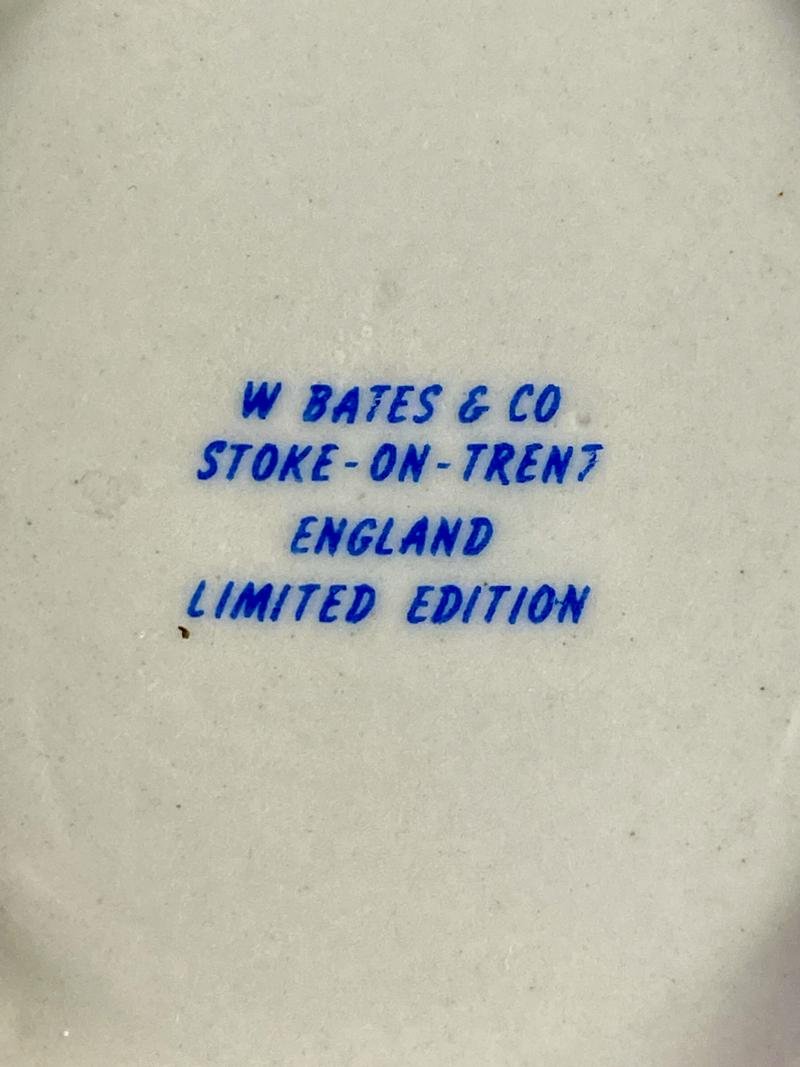 Vintage RAF Lossiemouth - Robbie Burns, Limited Edition White Ceramic Scottish Quaich Drinking Vessel by W Bates & Co. — image 10