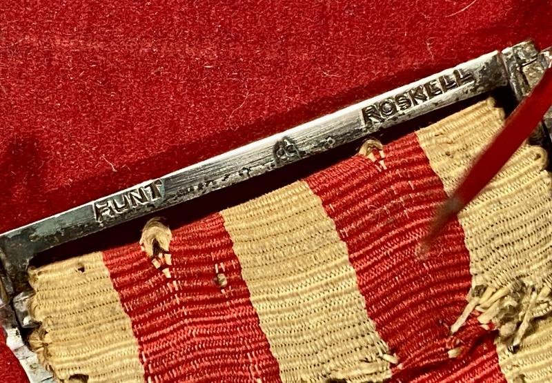 Indian Mutiny Medal 1857-59 with 2 Clasps - RELIEF OF LUCKNOW & LUCKNOW and Silver Mounting Buckle - Awarded to Lieutenant John Hunter - 78th Highlanders — image 10