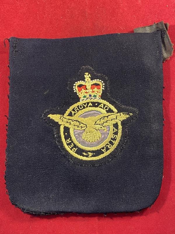 2 x Vintage RAF Officer's Embroidered Blazer Badges - PER ARDUA AD ASTRA — image 2