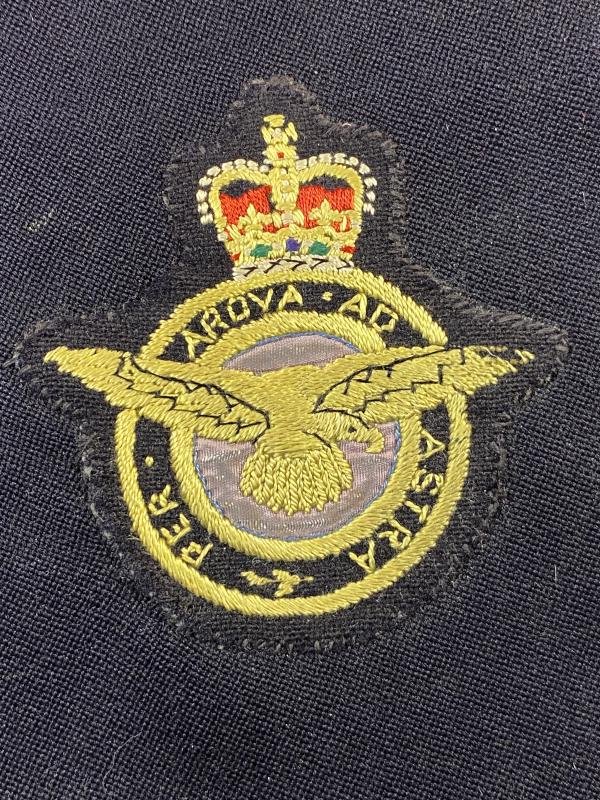 2 x Vintage RAF Officer's Embroidered Blazer Badges - PER ARDUA AD ASTRA — image 3
