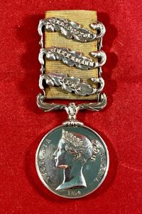 Crimea Medal 1854-55 with 3 Clasps - ALMA, INKERMAN & …