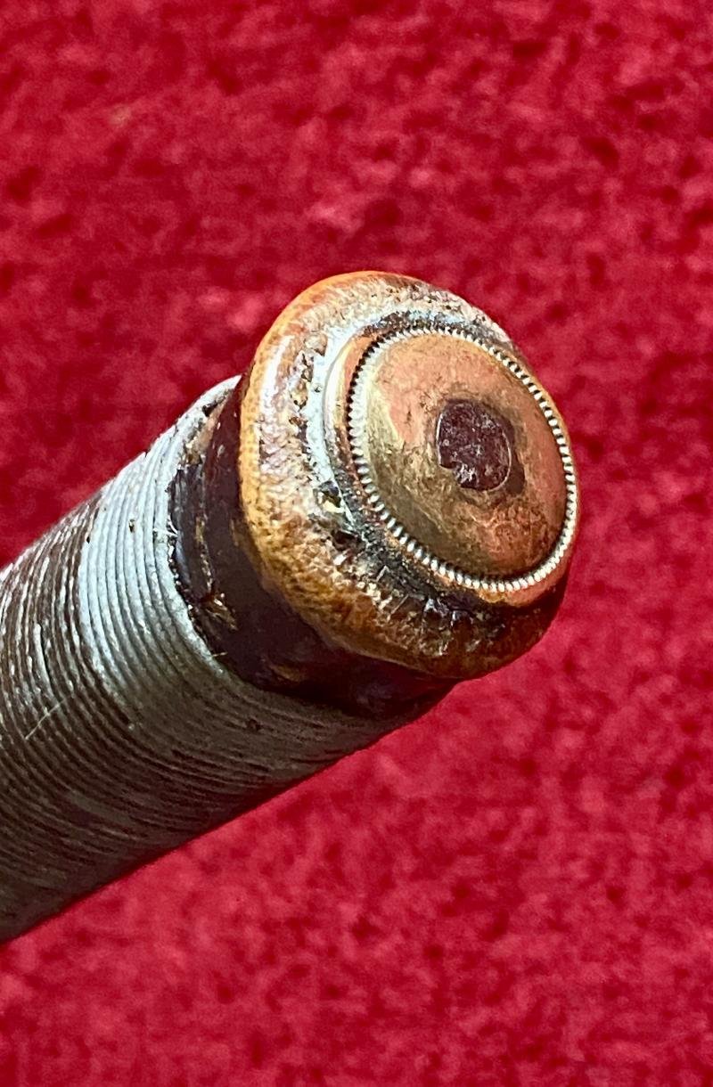 Antique Cane and Lead Weighted Salmon/Trout Fish Priest c1880 — image 4