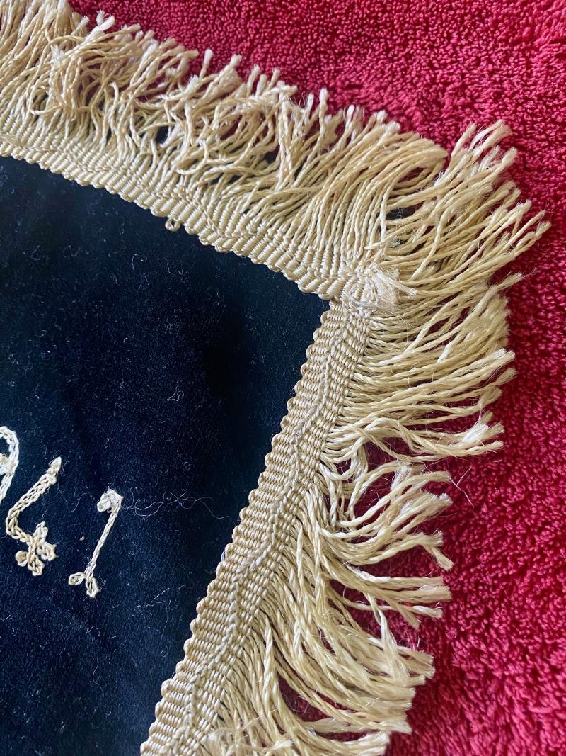 WW2 Souvenir RAF Embroidered Banner - EGYPT 1941 - TO MOTHER WITH LOVE FROM TOM — image 8