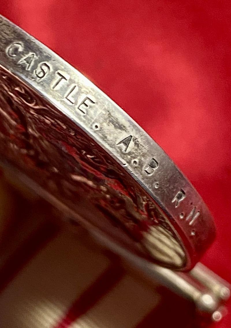 Silver ERII Naval General Service Medal 1915-62 with NEAR EAST clasp for Operation Musketeer - Suez Crisis 1956 — image 10