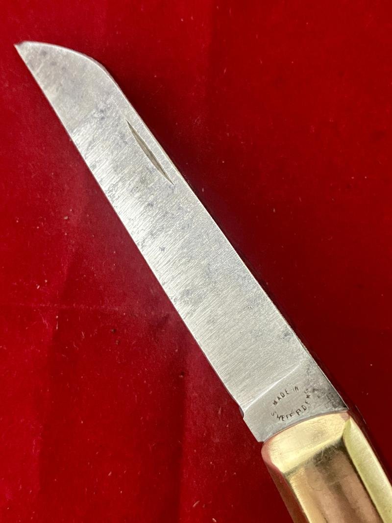 Vintage English Lambsfoot Knife made in Sheffield — image 3