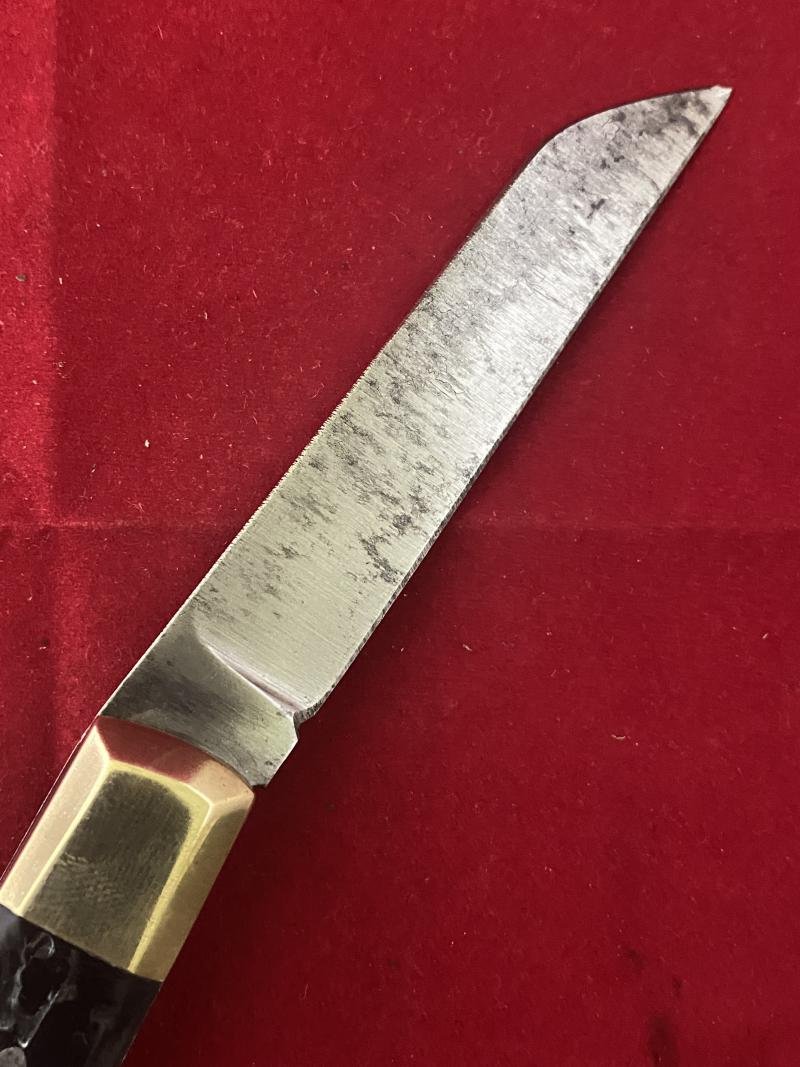 Vintage English Lambsfoot Knife made in Sheffield — image 4