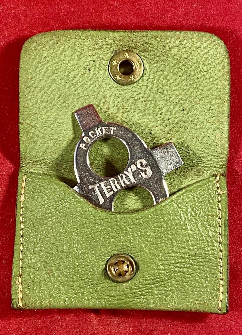 Antique Leather Cased TERRY'S Pocket Screwdriver by Herbert Terry & Sons Limited of Redditch England c1910 — image 2