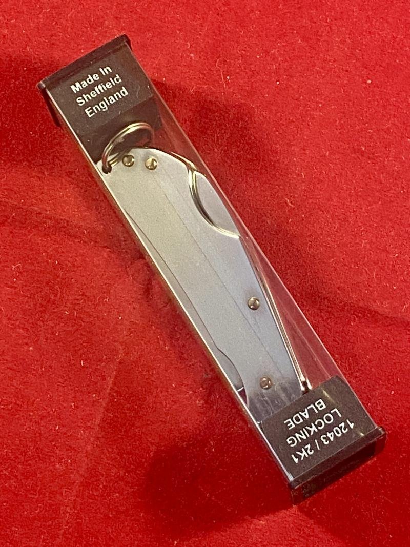 Rare Joseph Rodgers Special Edition 2000 Millennium Collectors Lockback Folding Knife - Mint in Box — image 2