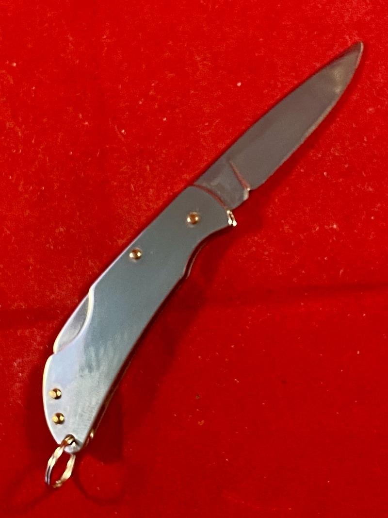 Rare Joseph Rodgers Special Edition 2000 Millennium Collectors Lockback Folding Knife - Mint in Box — image 4