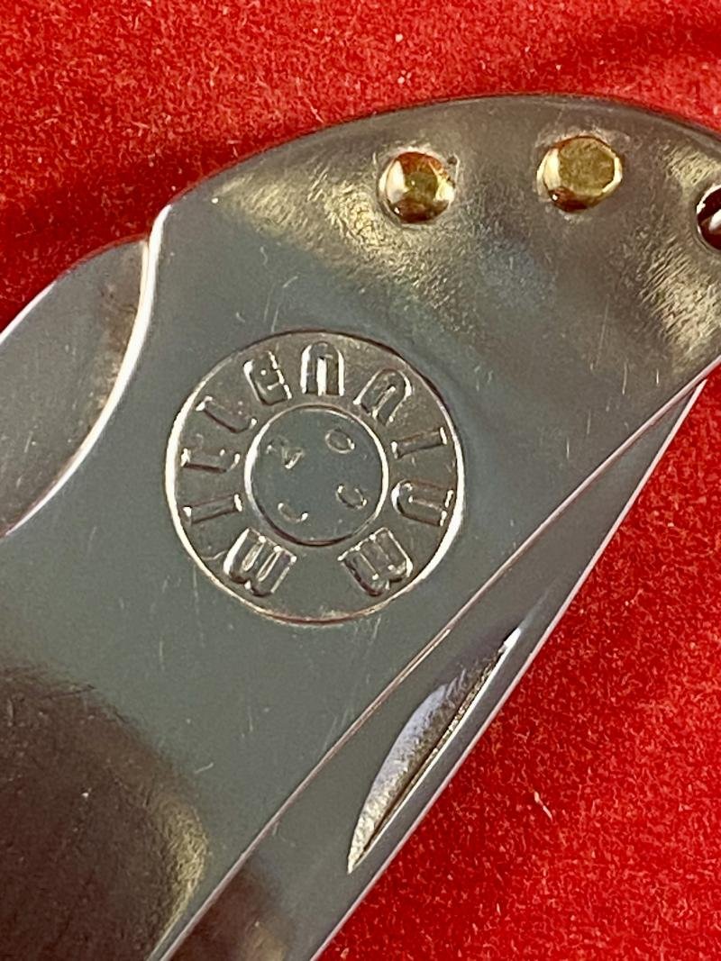 Rare Joseph Rodgers Special Edition 2000 Millennium Collectors Lockback Folding Knife - Mint in Box — image 6