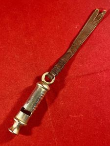 Genuine WW1 1914 British Military Officers Trench Whistle by J …