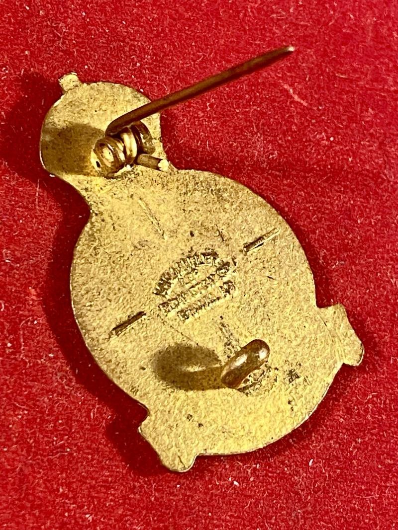 Rare Original WW2 Royal Air Force No 617 Squadron 'The Dambusters' Gilt and Enamel Badge by H. W. Miller Ltd — image 6