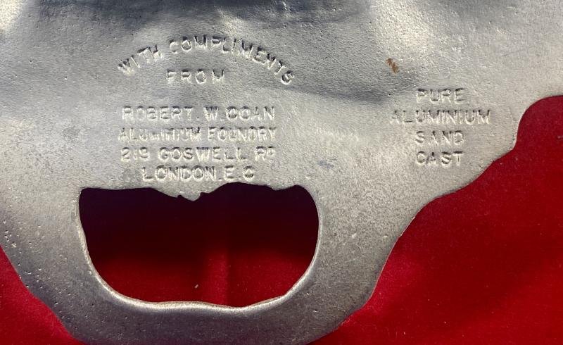 Large Commemorative Cast Aluminium Dish Depicting Prince of Wales - Edward VIII 'Our Prince of Sports' Made by R.W. Coan London c1920 — image 9