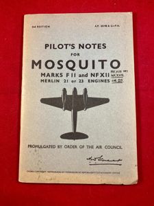 RAF Pilot's Notes for MOSQUITO Mks F11 & NF.XII with …