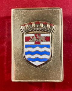 WW1 County of London War Hospital - Brass and Enamel …