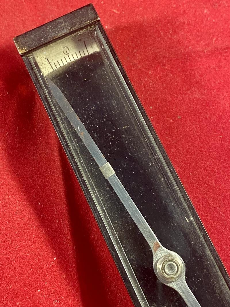 WW2 British Military Trough Compass Dated 1940 by J. M. Glauser & Sons Ltd with Mahogany Case — image 6