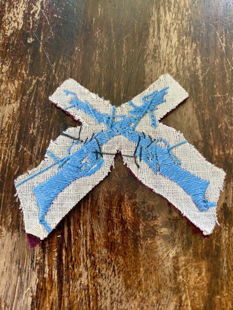 WW2 Parachute Regiment Marksman Cloth Badge — image 4