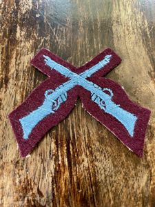 WW2 Parachute Regiment Marksman Cloth Badge