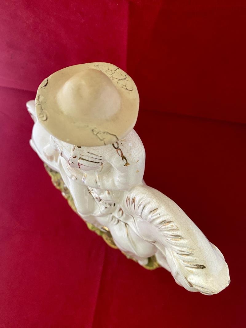 Rare Boer War Commemorative Staffordshire Flatback figure Depicting Robert Baden Powell on Horseback c1900 — image 7