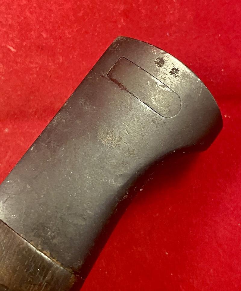 Scarce Norwegian M1957/SLG Bayonet and Scabbard made from 1935 WW2 German K-98 III Bayonet and 1942 Scabbard — image 5