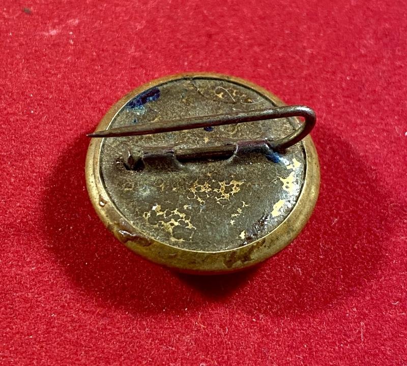 Rare WW1 ALF'S BUTTON - Soldiers Good Luck Charm Lapel Badge — image 6