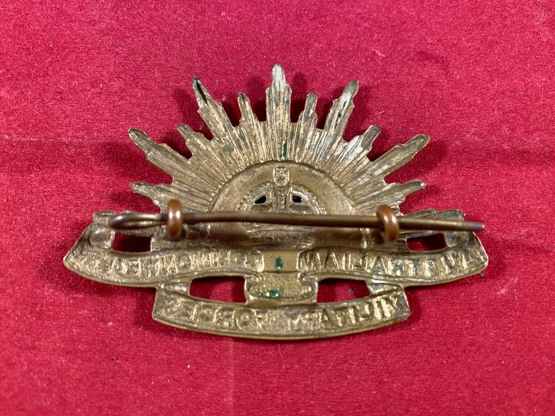 WW1 Australian Commonwealth Military Forces Cap Badge — image 5