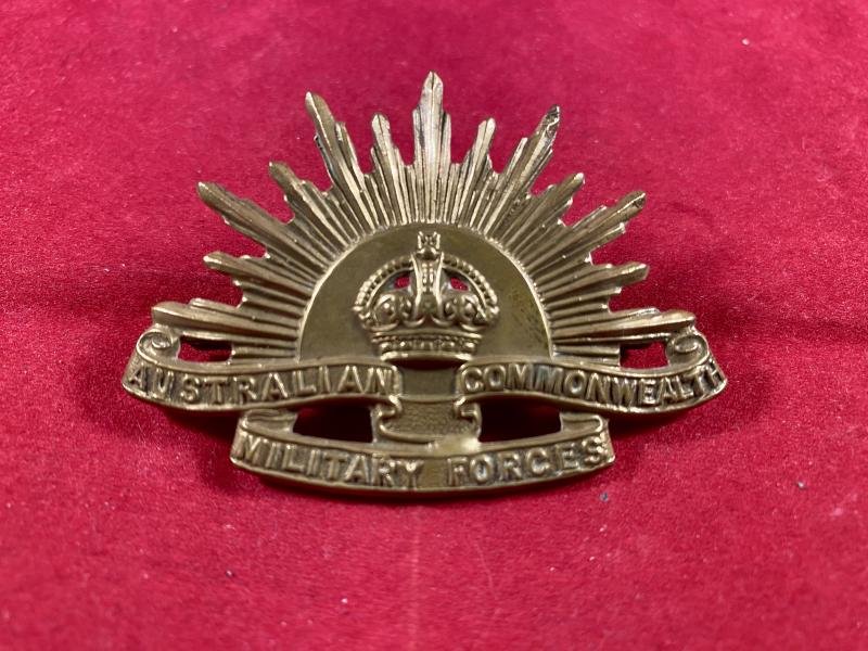 WW1 Australian Commonwealth Military Forces Cap Badge — image 6
