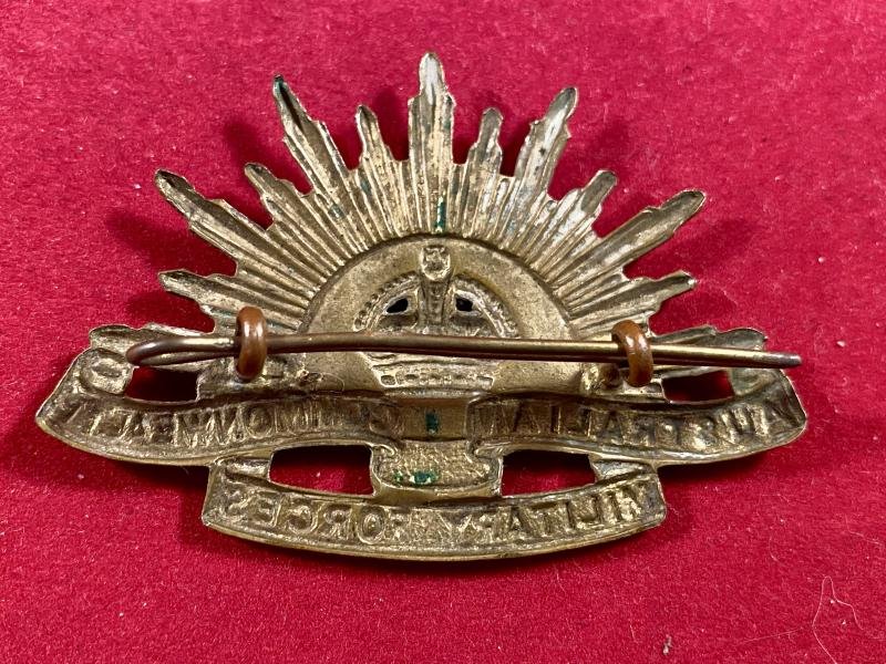 WW1 Australian Commonwealth Military Forces Cap Badge — image 8