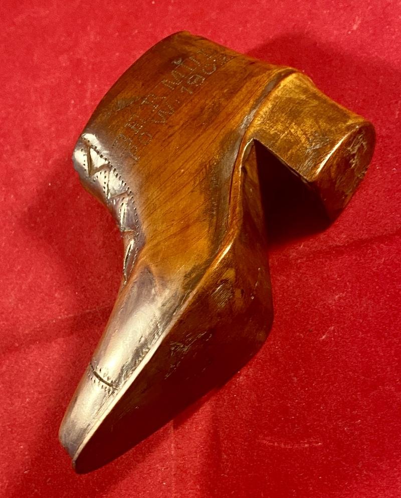 Rare Anglo-Boer War - POW made 'Snake in a Boot' – Bermuda 1902 — image 10